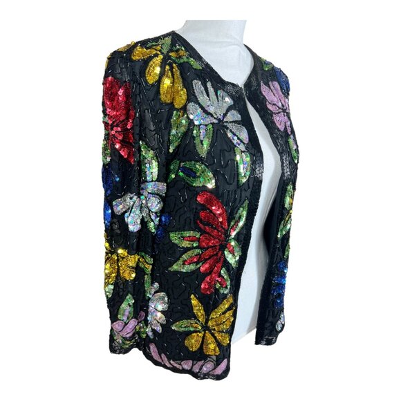 Vintage Swee Lo Sequin Blazer - Picture 2 of 9